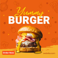 The Burger-Taker Instagram Post Image Preview