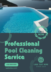 Pool Cleaning Service Poster