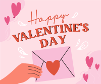 Valentines Day Greeting Facebook Post