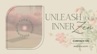 Yoga Floral Zen Animation