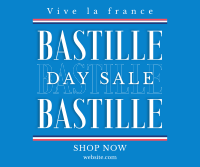 Happy Bastille Day Facebook Post