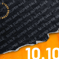 10.10 Ripped Super Sale Instagram Post