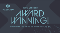 Corporate Milestone Award Winning Facebook Event Cover