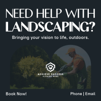 Outdoor Landscape Services Instagram Post Image Preview