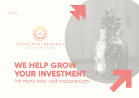 Grow Your Investment Postcard