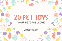 Pet Store Now Open Pinterest Cover