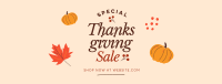 Thanksgiving Sale Facebook Cover