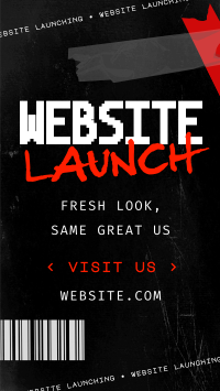 Urban Grunge Website Launch YouTube Short