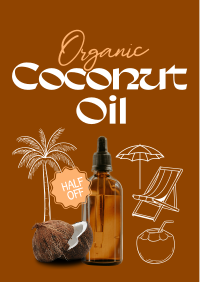 Organic Coconut Oil Flyer