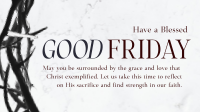 Simple Good Friday Animation