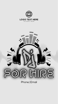DJ for Hire Instagram Story