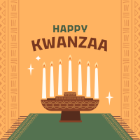 Kwanzaa Candle Linkedin Post