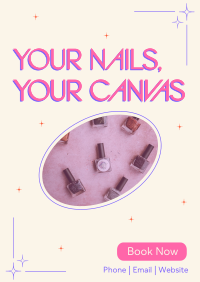 Nail Salon Services Poster