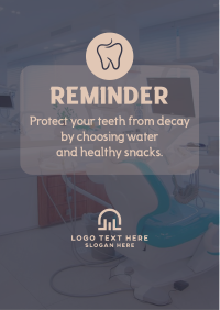 Dental Reminder Flyer