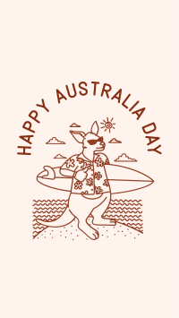 Australia Day Facebook Story