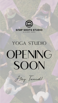 Yoga Studio Opening Instagram Reel Image Preview