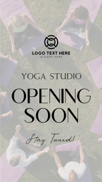 Yoga Studio Opening Instagram Reel