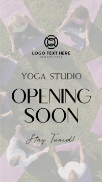 Yoga Studio Opening Instagram Reel