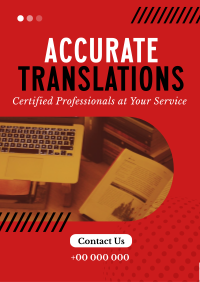 Corporate Translator Professional Flyer