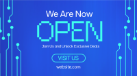 Business Now Open Animation