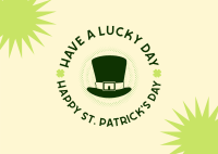 Leprechaun Postcard example 3