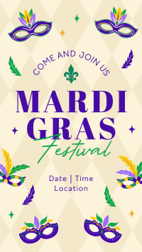 Mardi Gras Festival YouTube Short