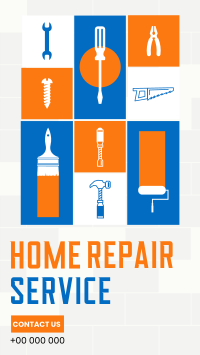 Home Repair Service Facebook Story