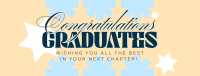 Geometric Graduation Facebook Cover