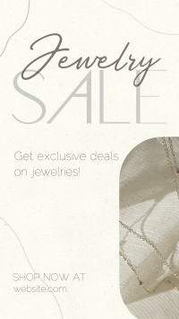 Clean Minimalist Jewelry Sale TikTok Video