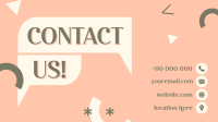 Business Contact Details Facebook Event Cover