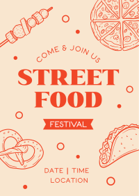 Street Food Poster example 4