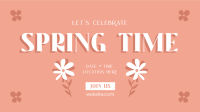 Springtime Celebration Facebook Event Cover