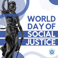 Social Justice World Day Instagram Post