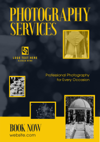 Sophisticated Photography Services Flyer