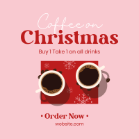 Christmas Coffee Sale Instagram Post