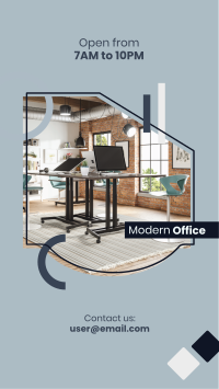 Modern Office Instagram Story Design