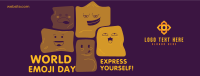 World Emoji Day Facebook Cover example 1