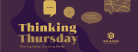 Thinking Thursday Blobs Facebook Cover Image Preview