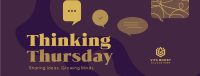 Thinking Thursday Blobs Facebook Cover Image Preview