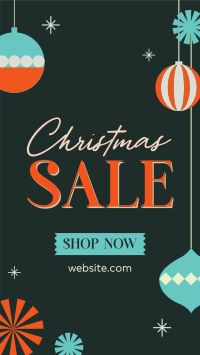 Ornamental Christmas Sale Facebook Story