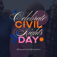Civil Rights Celebration Instagram Post Design