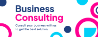 Abstract and Shapes Business Consult Facebook Cover