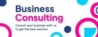 Abstract and Shapes Business Consult Facebook Cover Image Preview