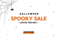 Spooky Sale Postcard