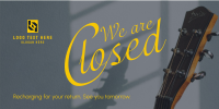 We're Closed Twitter Post