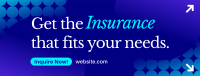 Personal Insurance Needs Facebook Cover