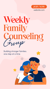 Weekly Family Counseling Instagram Reel Design