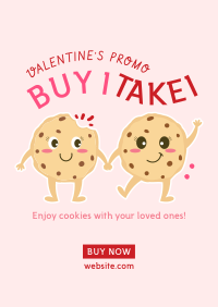 Valentine Cookies Poster