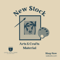 New Art Stock Instagram Post Design