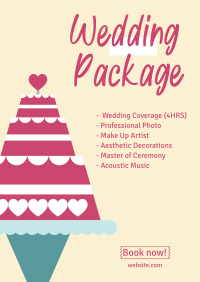 Wedding Cake Flyer